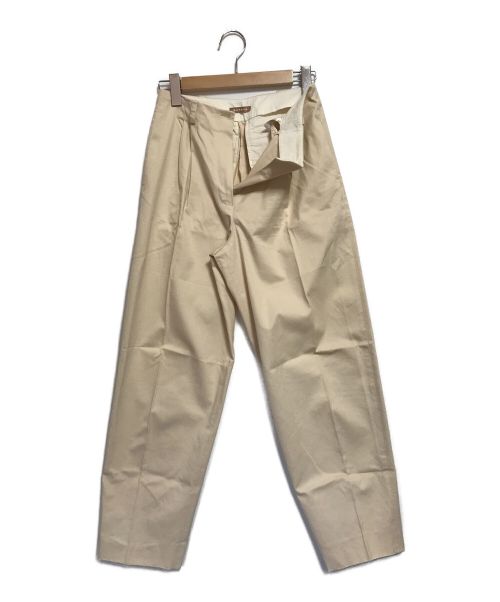 NEHERA（ネヘラ）NEHERA (ネヘラ) タックパンツ ベージュ サイズ:SIZE 34(下記参照)の古着・服飾アイテム