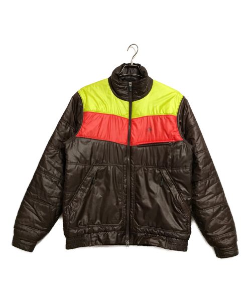 NIKE ACG（ナイキエーシージー）NIKE ACG (ナイキエージーシー) パデットジャケット ブラウン×レッド サイズ:Mの古着・服飾アイテム