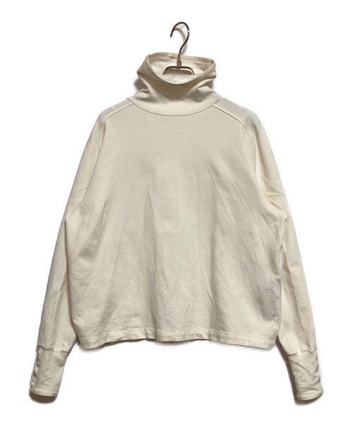 THE RERACS（ザ リラクス）THE RERACS (ザ リラクス) NYLON STRETCH PONTE TURTLENECK ベージュ サイズ:３６の古着・服飾アイテム