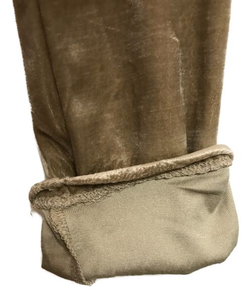 BACCA（バッカ）BACCA (バッカ) inner piece ベロアジャージー カットソー ベージュ サイズ:下記参照の古着・服飾アイテム