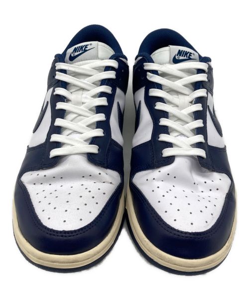 NIKE（ナイキ）NIKE (ナイキ) WMNS Dunk Low ネイビー×ホワイト サイズ:下記参照の古着・服飾アイテム