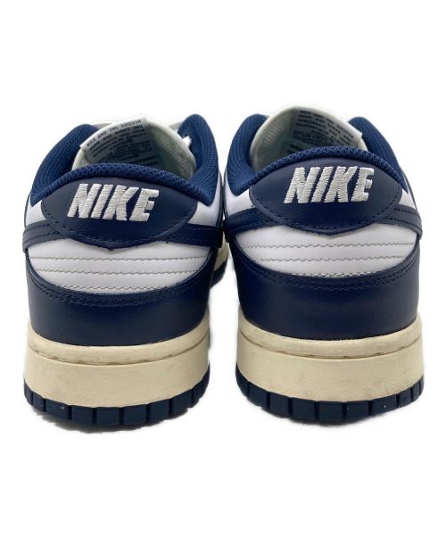 NIKE（ナイキ）NIKE (ナイキ) WMNS Dunk Low ネイビー×ホワイト サイズ:下記参照の古着・服飾アイテム