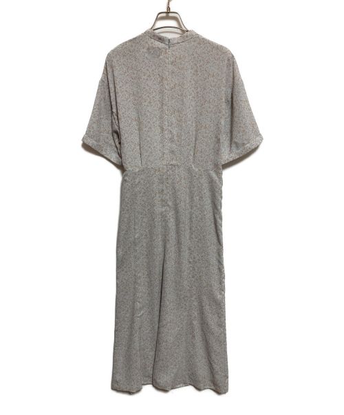 CLANE（クラネ）CLANE (クラネ) CIRCLE FLOWER ONE PIECE ブルー×ベージュ サイズ:2の古着・服飾アイテム