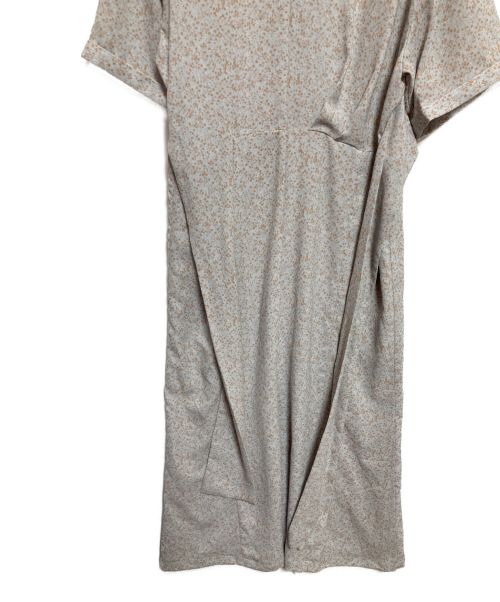 CLANE（クラネ）CLANE (クラネ) CIRCLE FLOWER ONE PIECE ブルー×ベージュ サイズ:2の古着・服飾アイテム