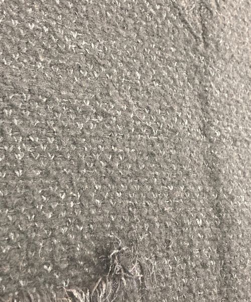 ADAWAS（アダワス）ADAWAS (アダワス) ニットツイードベスト ブラック サイズ:FREEの古着・服飾アイテム