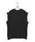 ADAWAS (アダワス) ニットツイードベスト ブラック サイズ:FREE：6000円