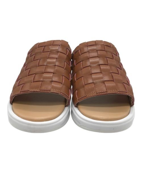 MBT（エムビーティー）MBT (エムビーティー) メッシュサンダル ブラウン サイズ:SIZE 38の古着・服飾アイテム