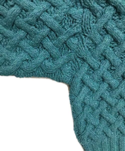TELOPLAN（テーロプラン）TELOPLAN (テーロプラン) Kenzie Knit グリーン サイズ:FREEの古着・服飾アイテム