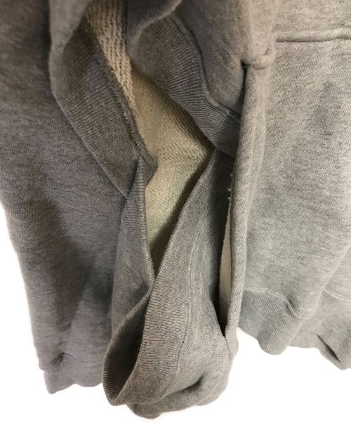 TOGA ARCHIVES（トーガアーカイブス）TOGA ARCHIVES (トーガアーカイブス) HOLE SWEAT HOODIE グレー サイズ:Sの古着・服飾アイテム