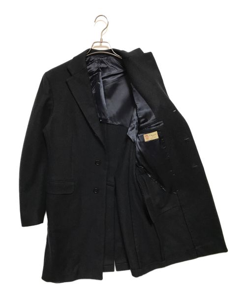 Errico Formicola Napoli（エッリコ フォルミコラ ナポリ）Errico Formicola Napoli (エッリコ フォルミコラ ナポリ) ウールコート ネイビー サイズ:SIZE 46の古着・服飾アイテム