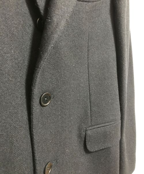 Errico Formicola Napoli（エッリコ フォルミコラ ナポリ）Errico Formicola Napoli (エッリコ フォルミコラ ナポリ) ウールコート ネイビー サイズ:SIZE 46の古着・服飾アイテム