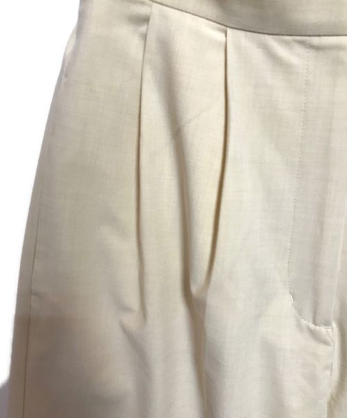 THINGS THAT MATTER（シングスザットマター）THINGS THAT MATTER (シングスザットマター) T/R DOUBLE TUCK WIDE PANTS ベージュ サイズ:SIZE1の古着・服飾アイテム