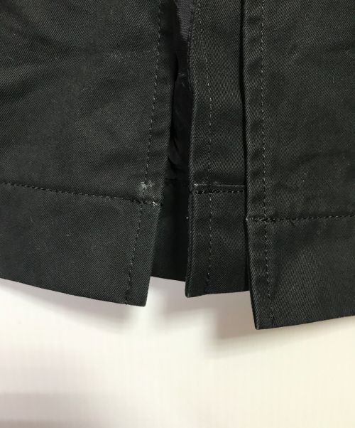 wonderland（ワンダーランド）wonderland (ワンダーランド) ライナー付き切替ステンカラーコート グレー×ブラック サイズ:SIZE2の古着・服飾アイテム