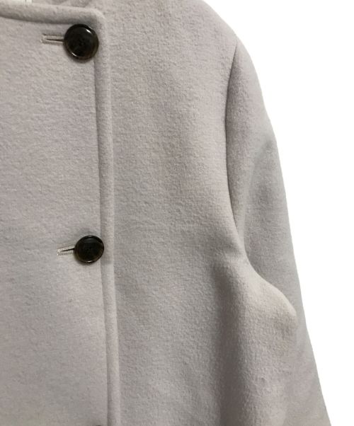 SLOBE IENA（スローブ イエナ）SLOBE IENA (スローブ イエナ) スイビダブルクロスノーカラーダブル前コート ピンク サイズ:SIZE 38の古着・服飾アイテム