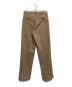 346 BROOKS BROTHERS (346 ブルックスブラザーズ) タックパンツ ベージュ サイズ:SIZE 30：4000円