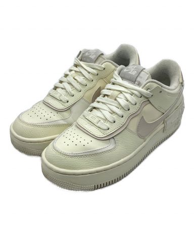 中古・古着通販】NIKE (ナイキ) AIR FORCE 1 SHADOW アイボリー サイズ  