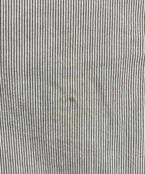 sacai（サカイ）sacai (サカイ) ストライプ比翼ショップコート グレー サイズ:1（下記参照）の古着・服飾アイテム