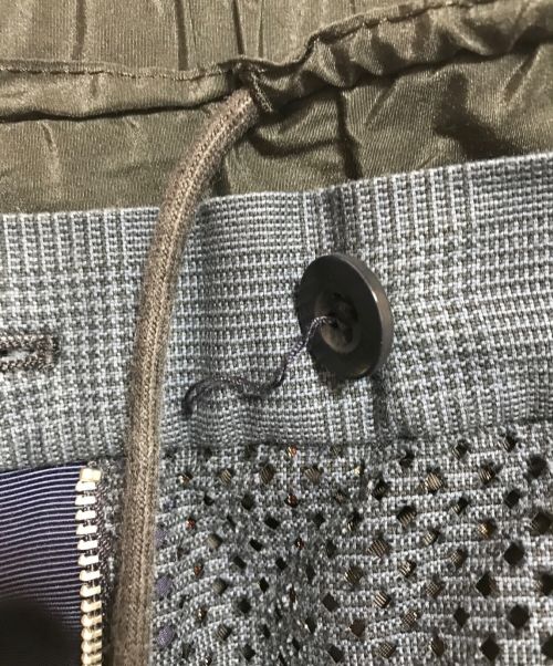 sacai（サカイ）sacai (サカイ) Drawcode Waist Trouser ネイビー サイズ:2（下記参照）の古着・服飾アイテム