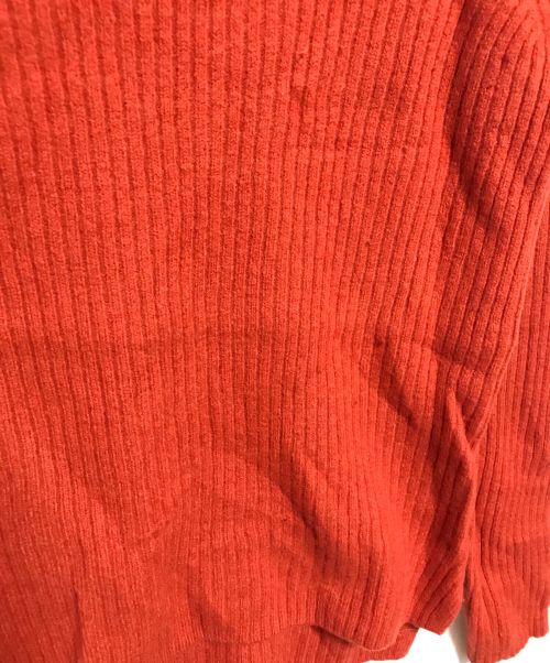 Acne studios（アクネ ストゥディオス）ACNE STUDIOS (アクネ ストゥディオス) リブ編みニット オレンジ サイズ:ＸＳの古着・服飾アイテム