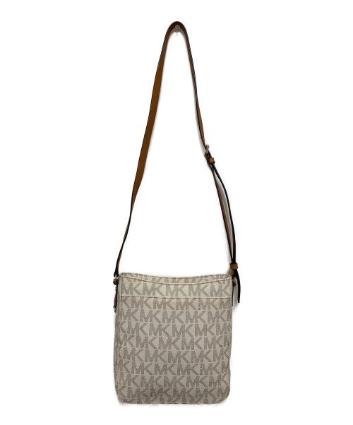 MICHAEL KORS（マイケル・コース）MICHAEL KORS (マイケルコース) ハミルトン モノグラム クロスボディ ホワイトの古着・服飾アイテム