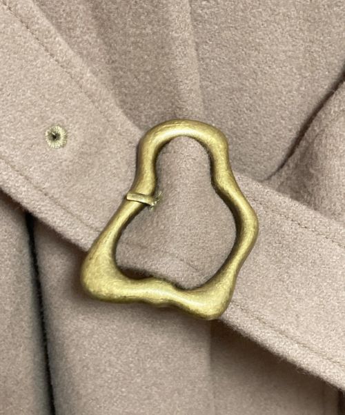 AMeLIE（アメリ）AMeLIE (アメリ) UND FRONT GATHER OPEN SLEEVE COAT ブラウン サイズ:SHの古着・服飾アイテム