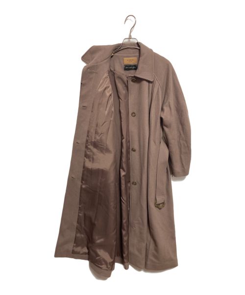 AMeLIE（アメリ）AMeLIE (アメリ) UND FRONT GATHER OPEN SLEEVE COAT ブラウン サイズ:SHの古着・服飾アイテム