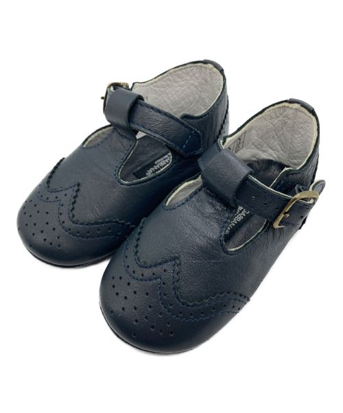 DOLCE & GABBANA（ドルチェ＆ガッバーナ）DOLCE & GABBANA (ドルチェ＆ガッバーナ) レザーシューズ ネイビー サイズ:20(12cm)の古着・服飾アイテム