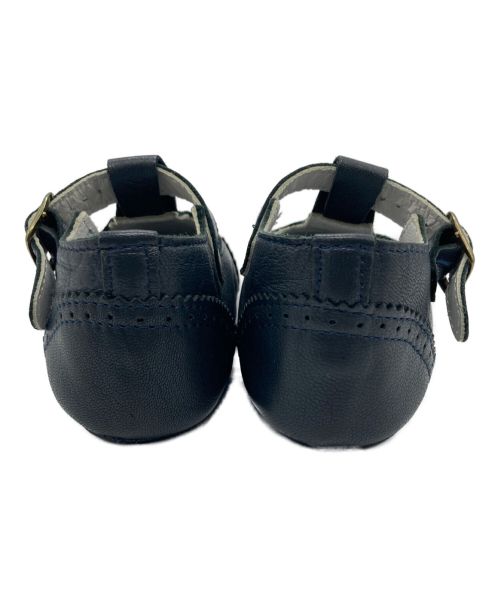 DOLCE & GABBANA（ドルチェ＆ガッバーナ）DOLCE & GABBANA (ドルチェ＆ガッバーナ) レザーシューズ ネイビー サイズ:20(12cm)の古着・服飾アイテム