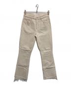 motherマザー）の古着「デニムパンツ」｜アイボリー