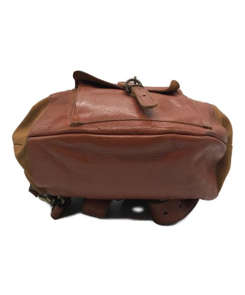 IL BISONTE（イル ビゾンテ）IL BISONTE (イル ビゾンテ) レザーショルダーバッグ ブラウンの古着・服飾アイテム