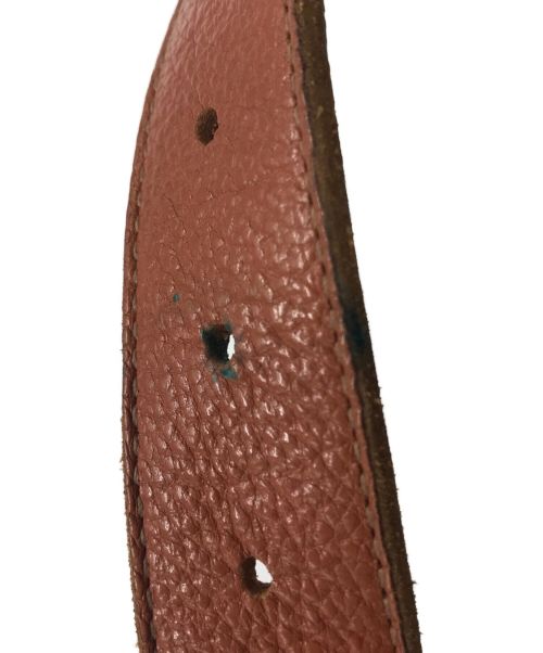 IL BISONTE（イル ビゾンテ）IL BISONTE (イル ビゾンテ) レザーショルダーバッグ ブラウンの古着・服飾アイテム