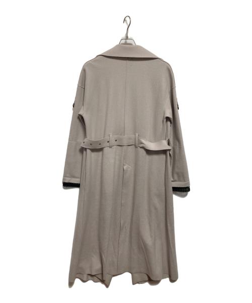 AULA（オーラ）AULA (オーラ) ロングコート ベージュの古着・服飾アイテム