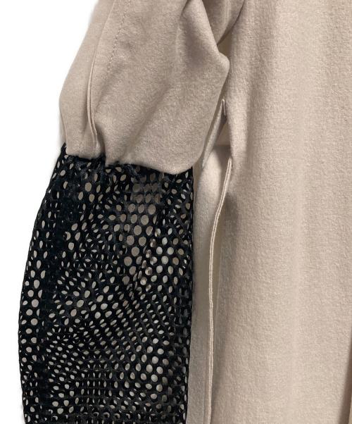 AULA（オーラ）AULA (オーラ) ロングコート ベージュの古着・服飾アイテム