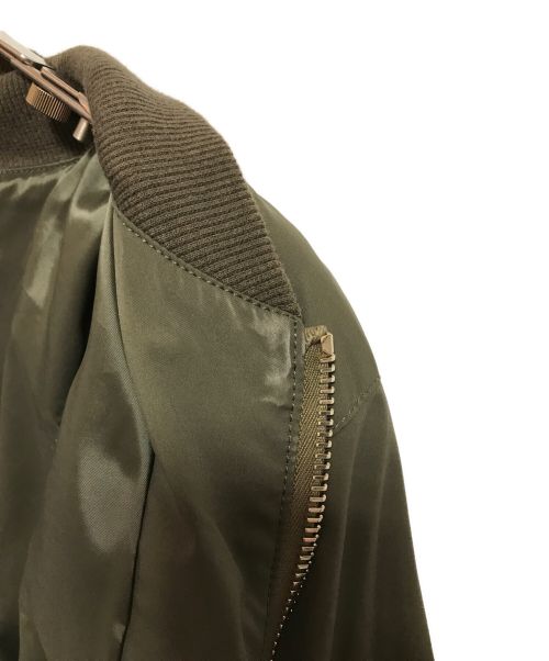 Junhashimoto（ジュンハシモト）Junhashimoto (ジュンハシモト) NARROW MA-1 グリーン サイズ:2の古着・服飾アイテム