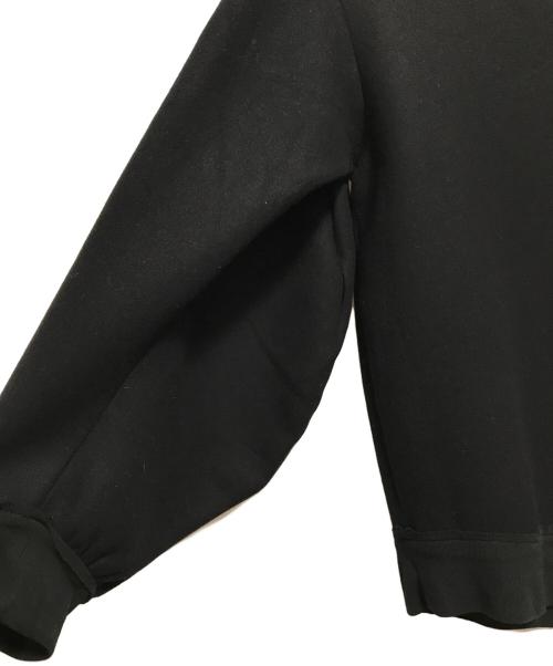 NostraSantissima（ノストラサンティッシマ）NostraSantissima (ノストラサンティッシマ) オーバーサイズアシンメトリースウェット ブラック サイズ:Sの古着・服飾アイテム