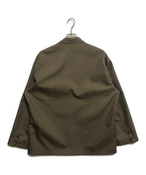 FREAK'S STORE（フリークスストア）FREAK'S STORE (フリークスストア) ビックシルエットセットアップ ベージュ×ブラウン サイズ:Mの古着・服飾アイテム