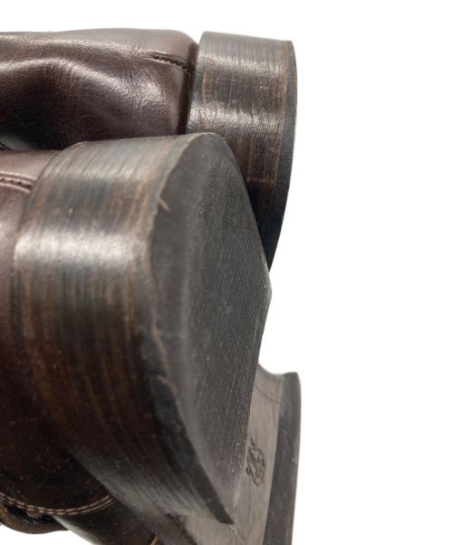 BRUNELLO CUCINELLI（ブルネロクチネリ）BRUNELLO CUCINELLI (ブルネロクチネリ) ミドルブーツ ブラウン サイズ:38の古着・服飾アイテム