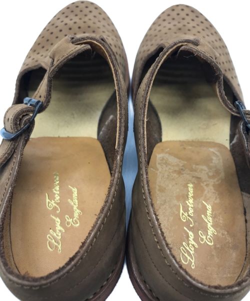 Lloyd footwear（ロイドフットウェア）Lloyd Footwear (ロイドフットウェア) ストラップドレスシューズ ベージュ サイズ:下記参照の古着・服飾アイテム