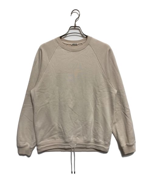 AURALEE（オーラリー）AURALEE (オーラリー) SMOOTH SOFT SWEAT P/O ベージュ サイズ:SIZE 1の古着・服飾アイテム