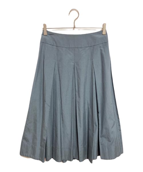 MARGARET HOWELL（マーガレットハウエル）MARGARET HOWELL (マーガレットハウエル) SILK COTTON POPLIN ブルー サイズ:SIZE 1の古着・服飾アイテム