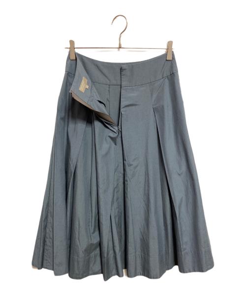 MARGARET HOWELL（マーガレットハウエル）MARGARET HOWELL (マーガレットハウエル) SILK COTTON POPLIN ブルー サイズ:SIZE 1の古着・服飾アイテム