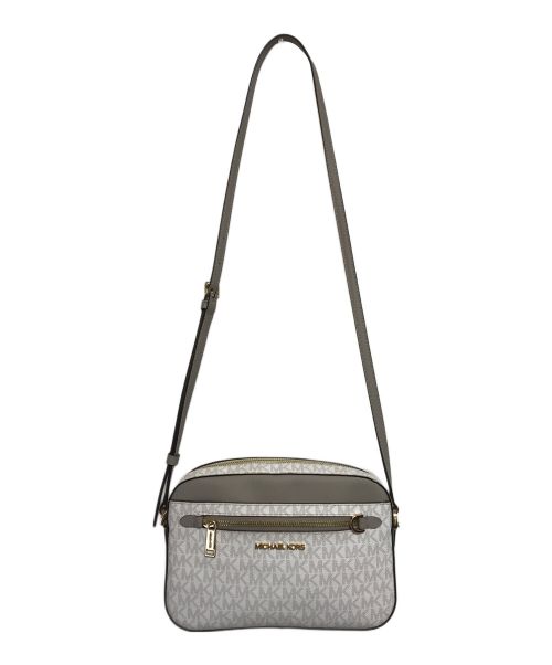 MICHAEL KORS（マイケル・コース）MICHAEL KORS (マイケルコース) ショルダーバッグ ホワイトの古着・服飾アイテム