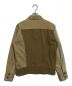 LEVI'S REDLOOP (リーバイスレッドループ) 再構築トラッカージャケット ベージュ×インディゴ サイズ:M：5000円