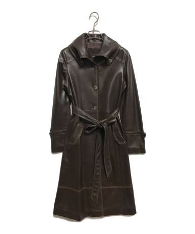 ノースビーチ オレンジ レザーコート 3004009252665040_01_5421w.jpeg