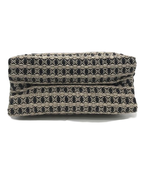 LORISTELLA（ロリステッラ）loristella (ロリステッラ) 2WAYショルダーカラフィアバッグ ベージュの古着・服飾アイテム