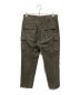 District UNITED ARROWS (ディストリクト ユナイテッドアローズ) モールスキン 1プリーツ 6ポケットカーゴパンツ カーキ サイズ:M：5000円