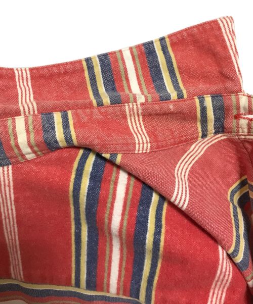 BIG JOHN（ビッグジョン）BIG JOHN (ビッグジョン) ネルシャツ レッド サイズ:Lの古着・服飾アイテム