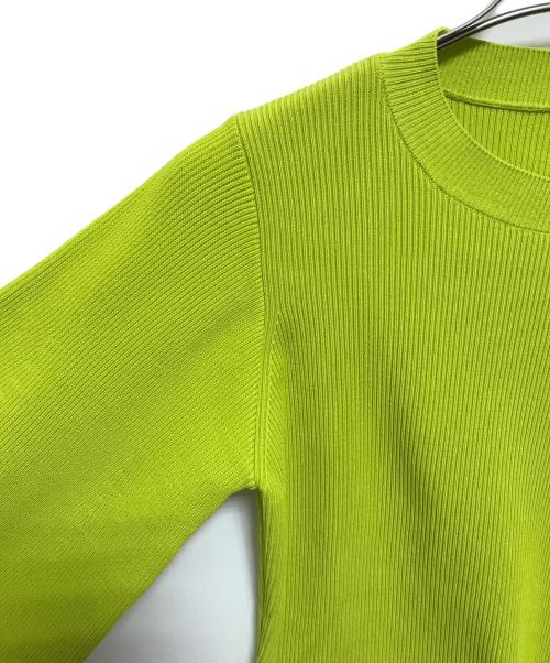 Noble（ノーブル）Noble (ノーブル) バルーンスリーブロングカフスニット イエロー サイズ:下記参照の古着・服飾アイテム