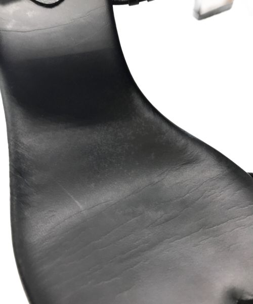 CHEMBUR（チェンバー）CHEMBUR (チェンバー) ミュール ブラック サイズ:37の古着・服飾アイテム