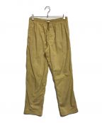 DESCENTE PAUSEデサントポーズ）の古着「GLEN CHECK PANTS」｜イエロー